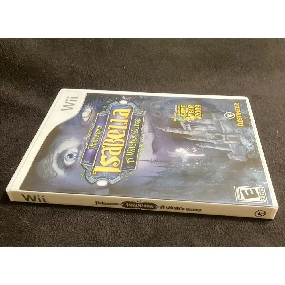 Princess Isabella A‎ Witch's Curse Game Nintendo Wii No Manual Tested